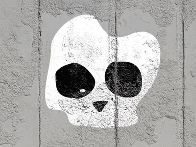 Skull / Graffiti in Motion /test .. 2danimation animation liquidmotion morphing