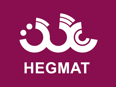 Hegmat Logo calligraphy logo persian type