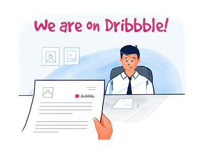 Namaste Dribbble! aasaanjobs bengaluru design hiring illustration india jobs olx recruitment vector