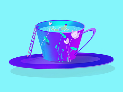 Cup swimming