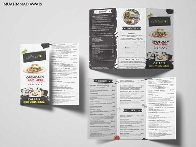 Menu design