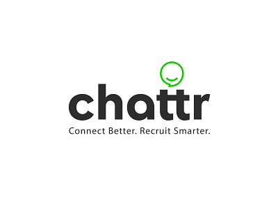 Chattr logo brand identity branding chat bot chatbot chattr design hiring logo visual design