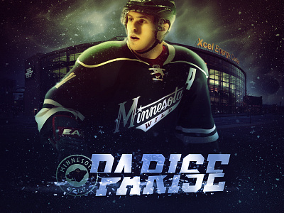 Minnesota Wild design epic hockey illustration minnesota nhl parise photoshop snow sports wild