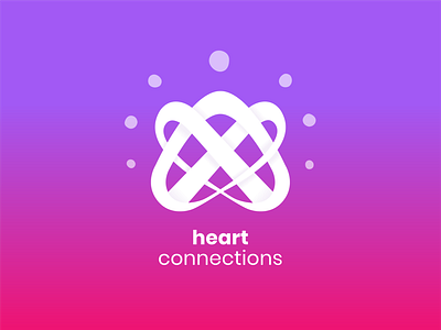 Heart Connectons connections hearts llustrator logo