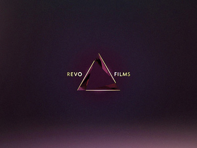 REVO FILMS 3d award awards bulgaria company contest design festivals film films glanz independent international logo mark production purple revo screen sign sofia tvc winning