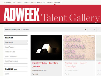 Adweek Talent Gallery feature