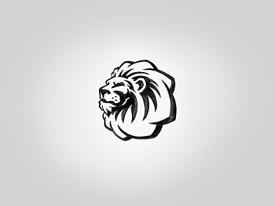Lion - WIP animal cat face king leo lion logo mask predator wip