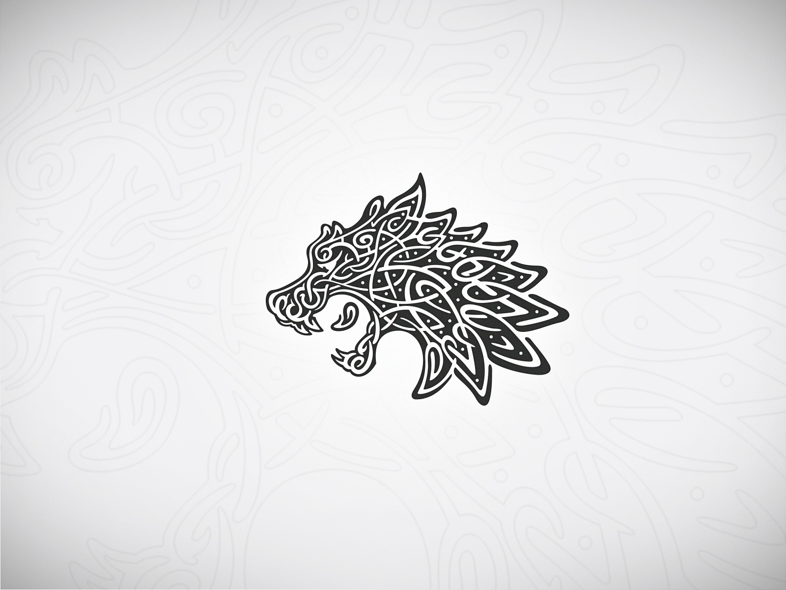 Tribal Wolf Tattoo Images  Browse 10971 Stock Photos Vectors and Video   Adobe Stock