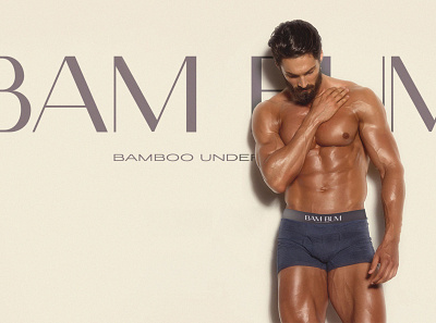 BAM BUM Underwear Branding View - WIP bamboo boxers branding bulgaria design handmade kliment logo lux luxury mark shorts startup underwear