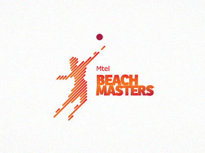 Mtel Beachmasters redesign 2013 - unused 2013 ball beach design logo masters mtel unused volley
