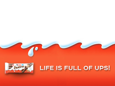 Kinder BUENO Ad by Kliment Kalchev - Dribbble