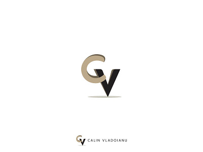 CV - Calin Vladoianu Logo Design avocat bucharest cv design lawyer logo monogram romania