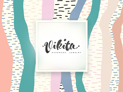 Vikita - Handmade jewelry - Logo design bulgaria handmade jewels sofia varna viki vikita vikitajewelry