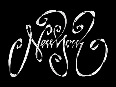 New York Typography Sketch - WIP bw custom lettering custom letters drawing drawn new new york new york city ny show us your type showusyourtype typografi typography york