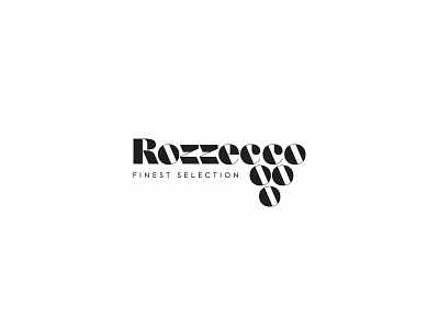 Rozzecco Wine Brand - Loge Design WIP bulgaria finest selection grape grapes rose roze rozzecco wine wines