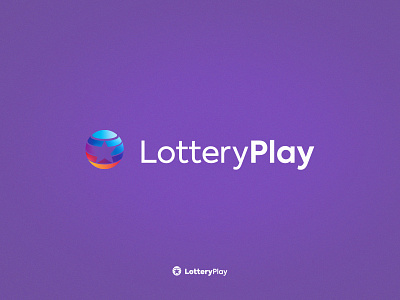LotteryPlay - Logo design ball balls design game games jackpot logo lottery lotto motion play player provider star ticket website win