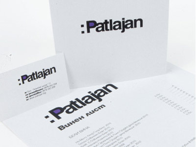 Restaurant "Patlajan" - full identity design corporate design eggplant full identity interior menu outdoor patlajan pizza print restaurant