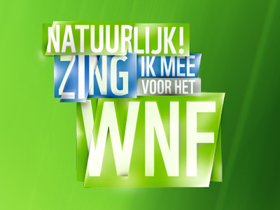 Natuurlick! WWF tv work from last year amsterdam animated animation bmw branded collaboration green holland kliment logo mark marlon bos motion orfixmedia show sign tv wwf
