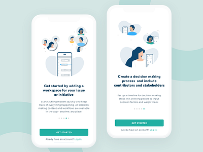 Ritual - Onboarding illustration ios mobile mobile design onboarding ritual task walkthrough