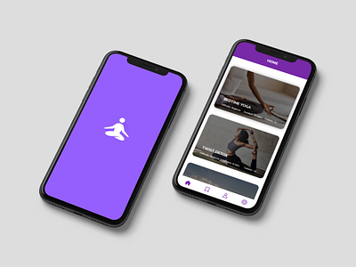 Yoga App Redesign dailyui design digital ui ux web yoga yoga app