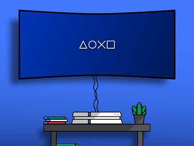 Playstation illustration