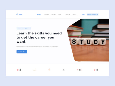 Students Landing page