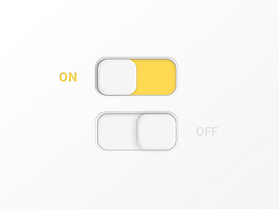 On/Off Switch | Daily UI #015 challenge daily ui daily ui 015 design minimal off switch on switch soft ui switch button ui ux