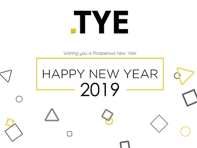 New Year Greeting branding design happy new year illustration new year new year 2019 new year card new year greeting
