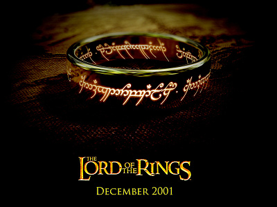 Retouching of 'The Lord of the Rings' poster