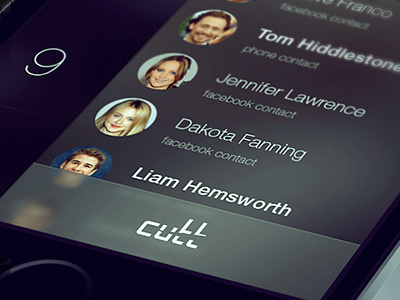 cutt - iOS app concept app concept cutt ios ios 7 ui ux