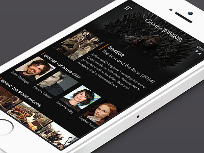 TV Show app app celebrity dark entertainment game of thrones ios iphone movie tv show