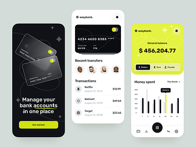 Easy bank - Mobile app