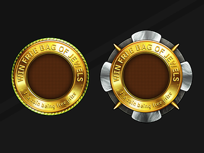 Two Gold Coins. Game reward for users