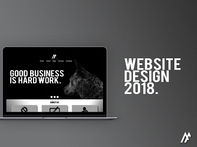 Website Design 2018 - Andrei Fredy art design graphic art graphic arts illustration logo minimal modern simple type typography ui ux vector web webdesign webdesigner website website builder website creator