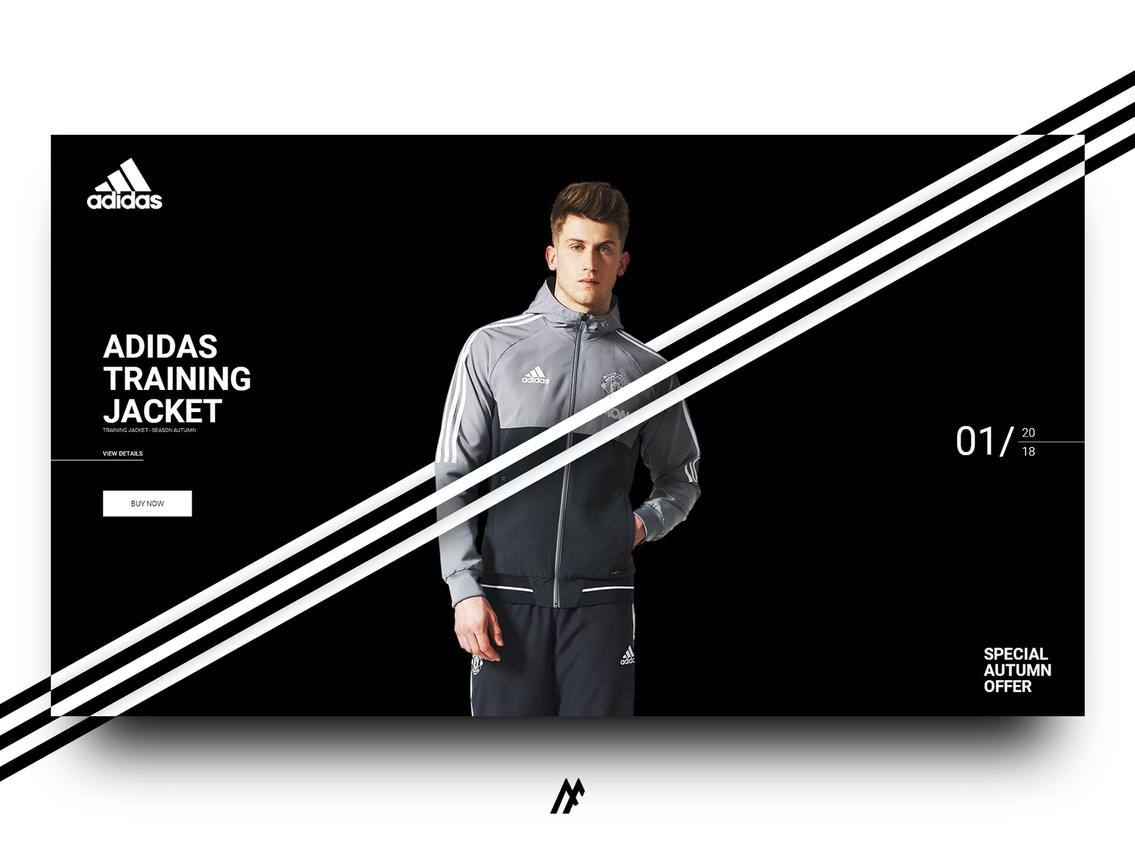 Adidas originals shop web interface