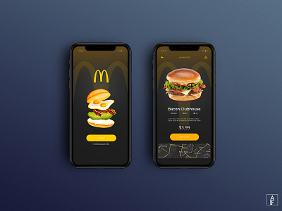 MCDONALD'S MOBILE DESIGN - 2019 branding burger design flat food illustration logo mcdonald mcdonalds minimal modern simple ui uiux ux web webdesign website website banner website concept