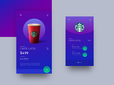 STARBUCKS MOBILE APP DESIGN - 2019