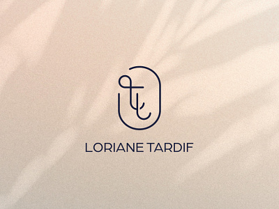 Loriane Tardif branding clean elegant graphic design logo logo design minimal modern monogram vector