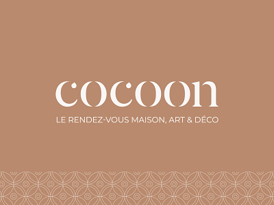 Cocoon branding cocoon cocooning decoration design elegant logo pattern
