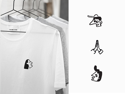 Tomson Tees branding design ill illustration logo