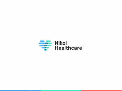 Nikol Healthcare - Visual Identity branding creative design flat graphic design illustration logo logodesign medical minimal pharmacy redesign vector