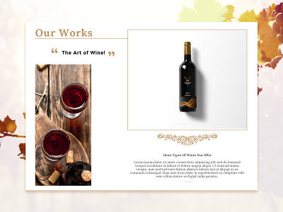 Wine Distributor / Winery bio bottle design bottle label design ui ux web winery