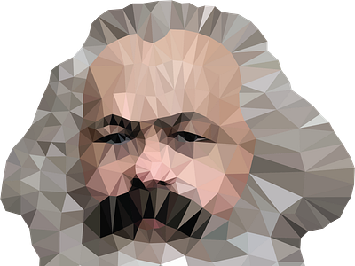 Karl lowpoly marx