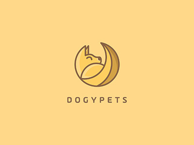 Dogypet animal care dog logo pet