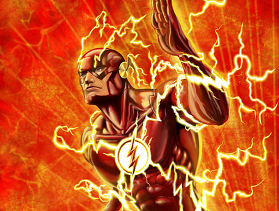 ww flash Speedforce Small dccomics digital art digital illustration digital painting speedforce the flash theflash