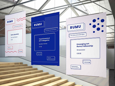 Rumu Event Space Branding branding design poster