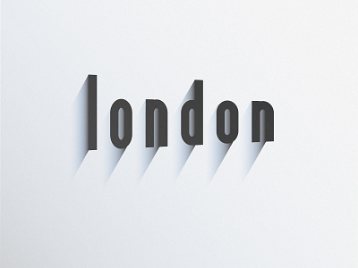 Dedication to London adobe ilustrator black and white design london typography