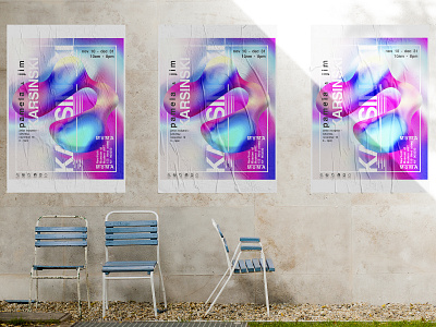 inspired by Baugasm style baugasm design graphic art magenta modern poster