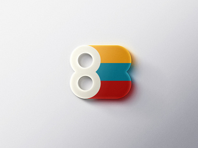 83 concept logo