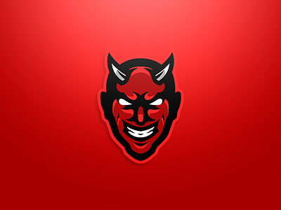 D E V I L branding design esport icon illustration logo mascot vector web xndrew